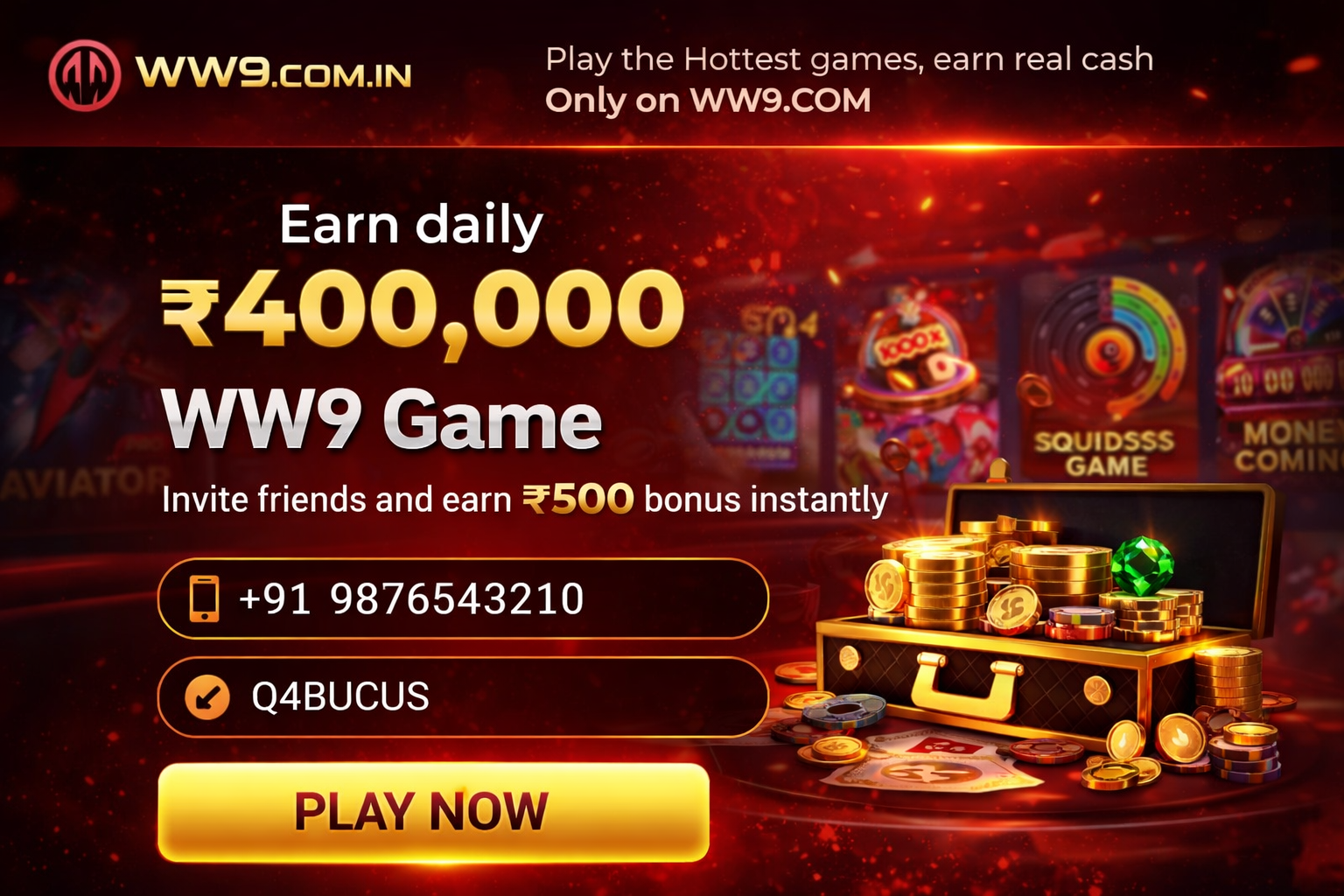 WW9 Game Login